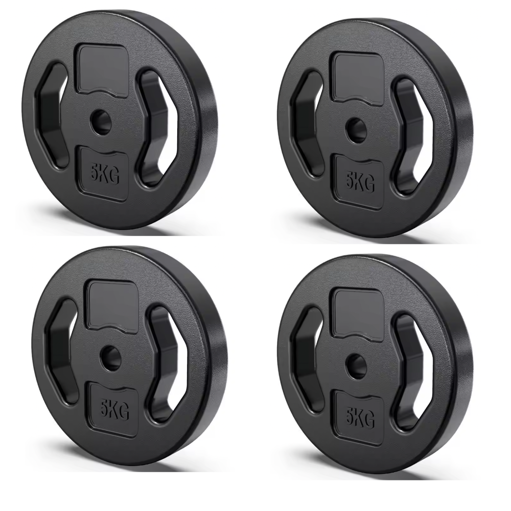4 Discos de 5kg 30mm