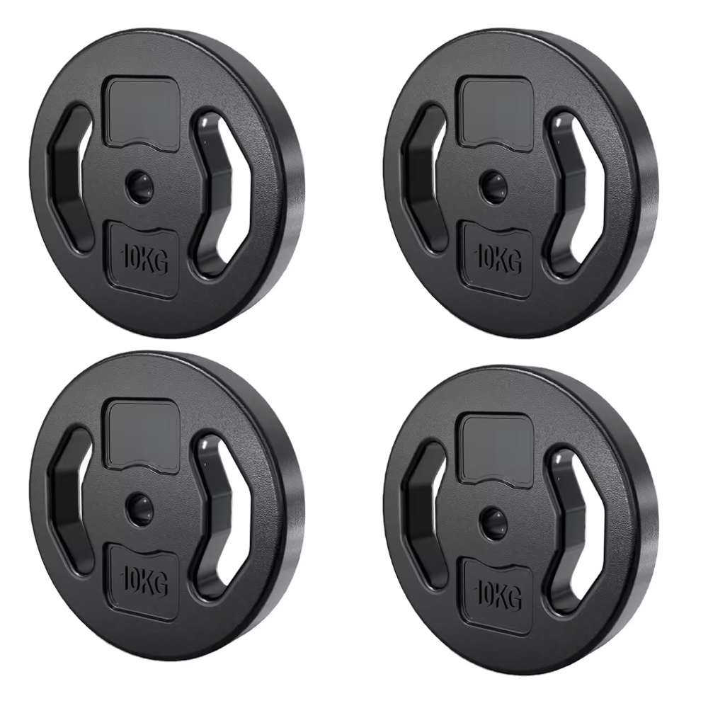 4 Discos de 10kg 30mm