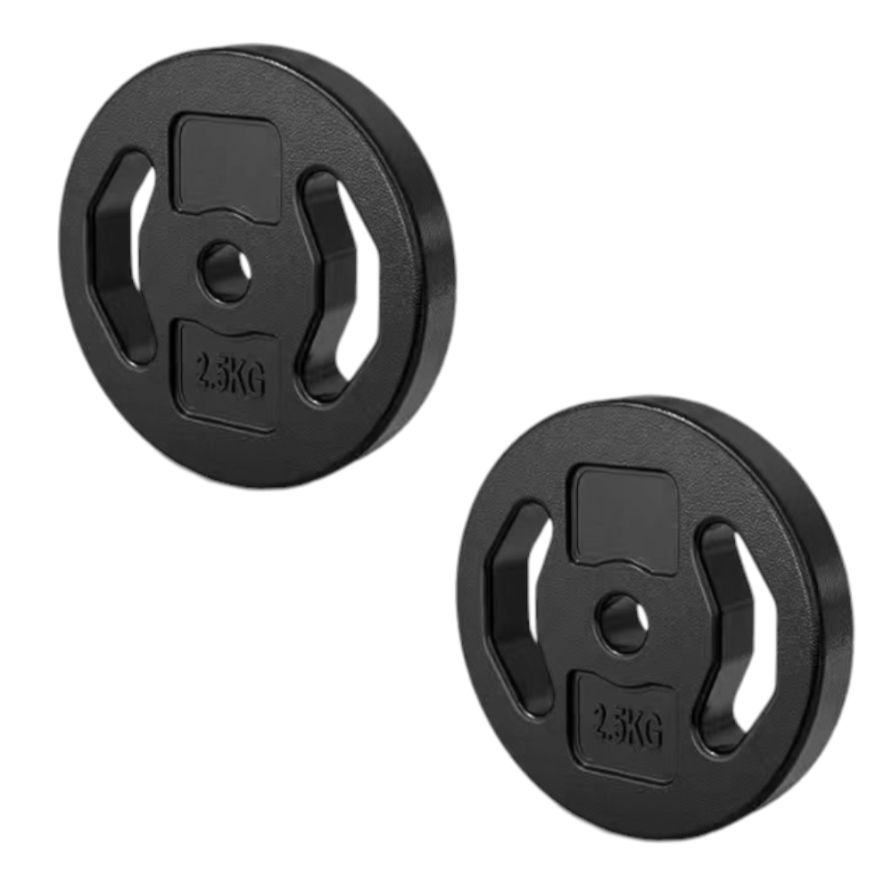 2 Discos 2.5kg 30MM